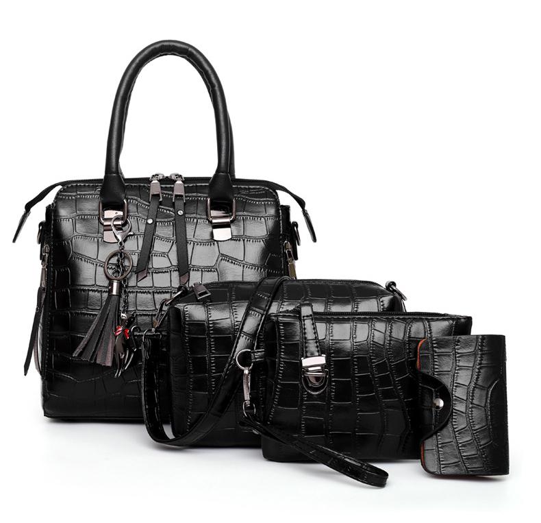Olivia™ Elegancia Clásica | Conjunto de 4 bolsos modernos