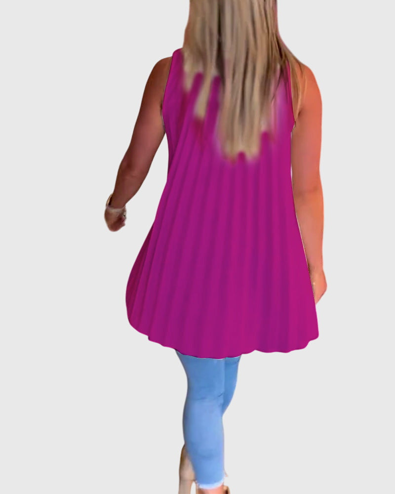 Lina™ | Top sin mangas