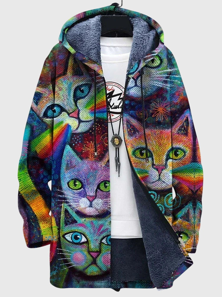 Anna™ - Chaqueta con estampado artístico