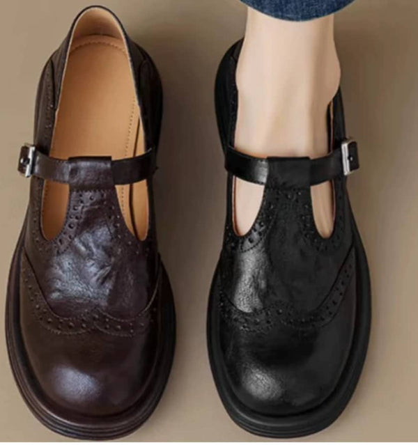 Zapatos de cuero cómodos