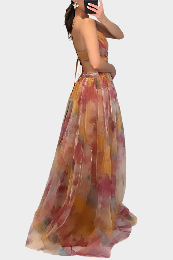 Vestido largo elegante