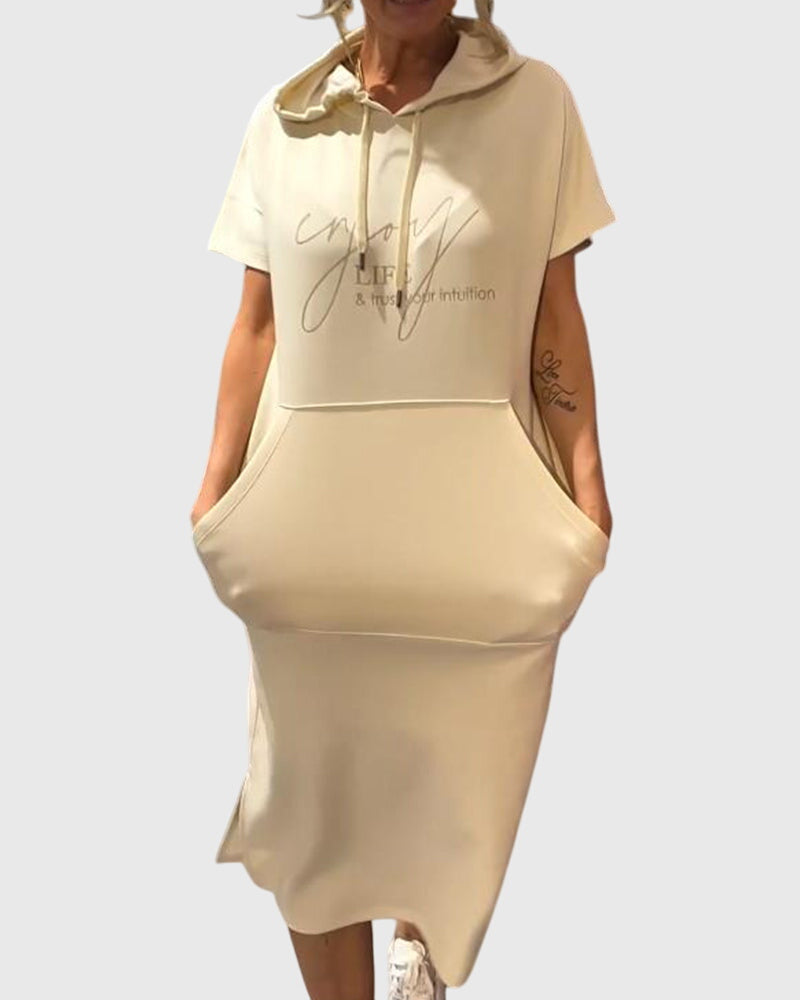 Marlowe™ | Vestido informal con capucha