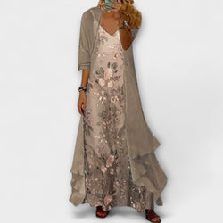 Bryleigh | Elegante conjunto de dos piezas de vestido largo