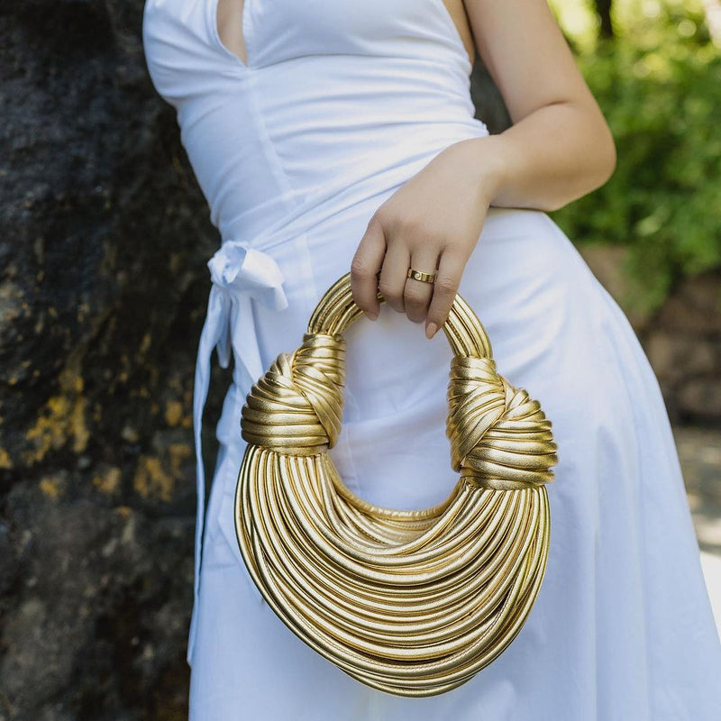 Ellie™ - Bolso dorado de lujo y estilo