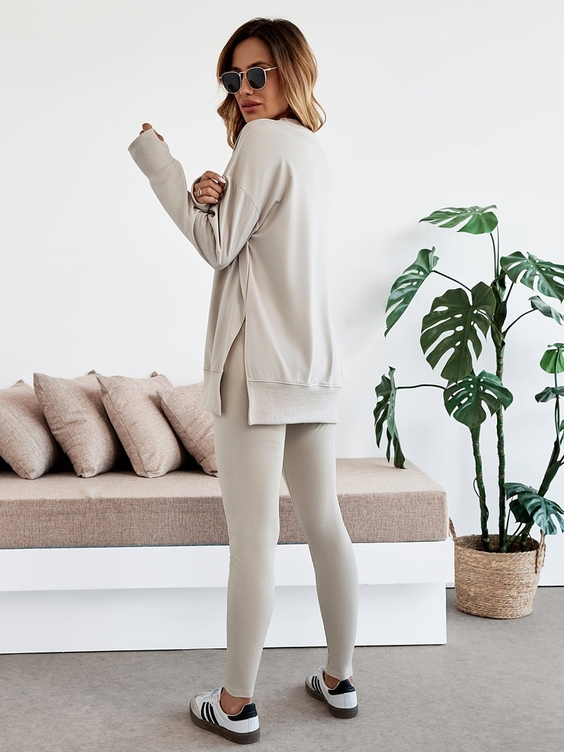 Josie - Conjunto de ropa de estar cómoda 