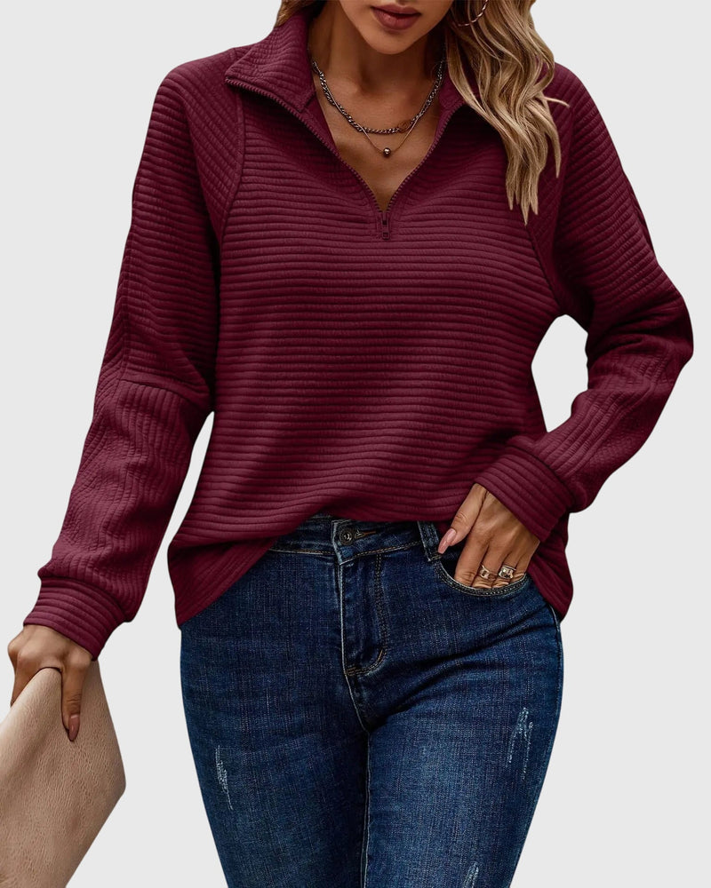 Abigail™ | Suéter elegante con cremallera