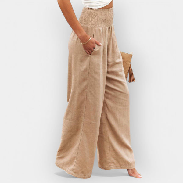 Pantalones anchos cómodos
