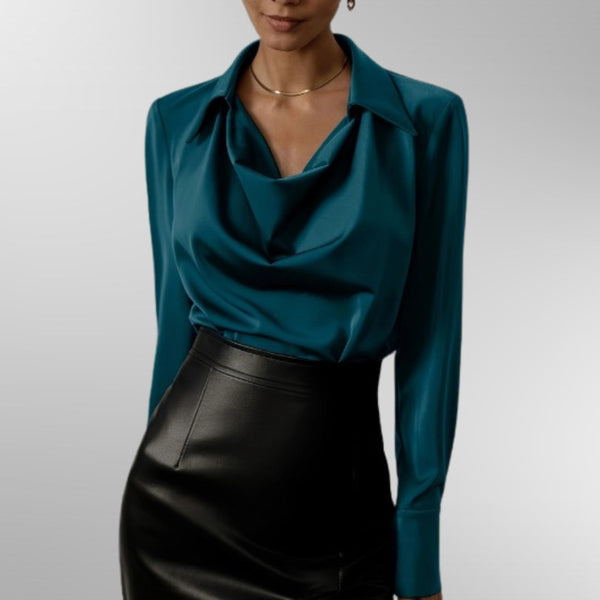 Violeta™ | Elegante blusa de satén