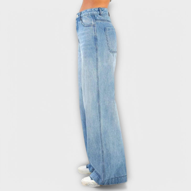 Pantalones holgados de mujer