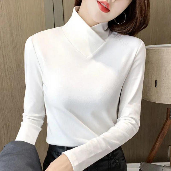 Charlotte - Jersey de cuello alto chic 