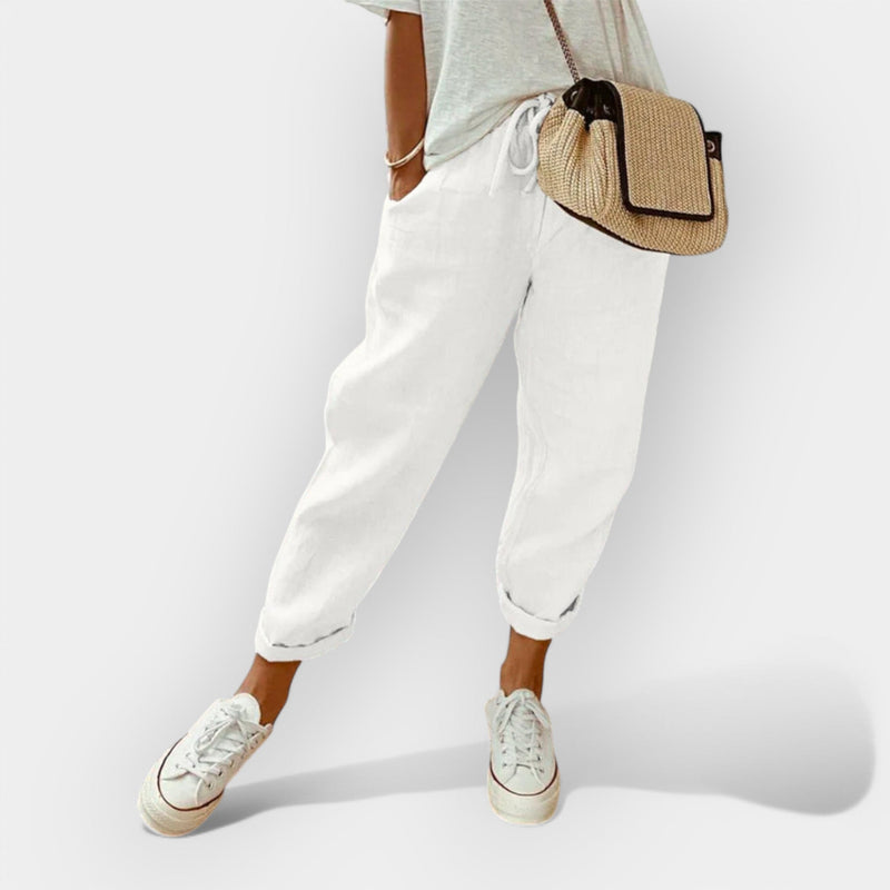 Pantalones de lino ligeros