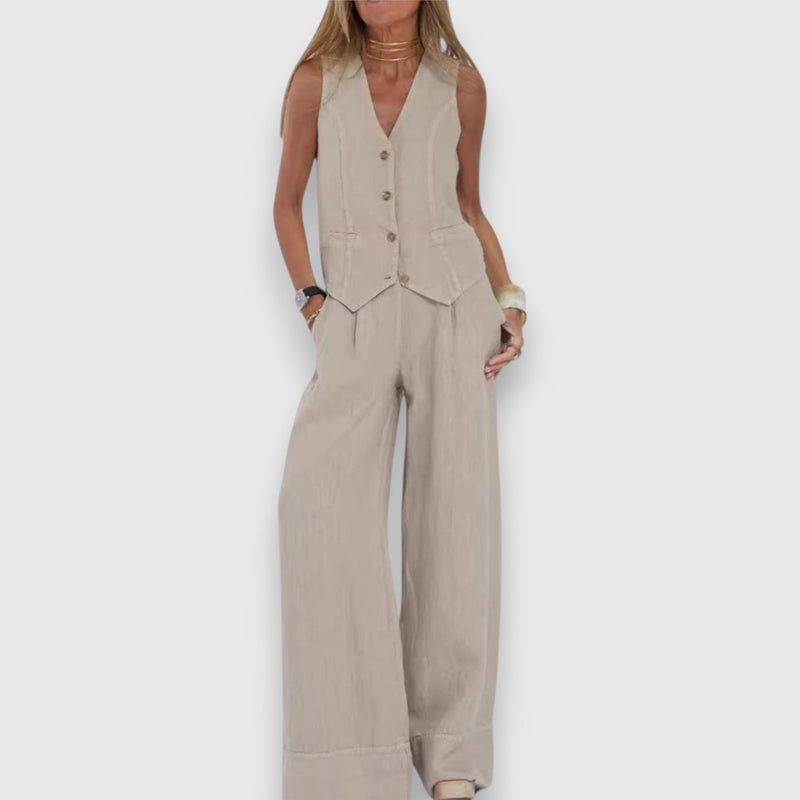 Conjunto de dos piezas para la ligereza del verano