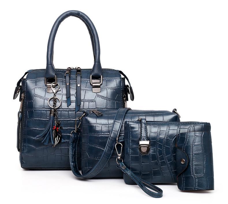 Olivia™ Elegancia Clásica | Conjunto de 4 bolsos modernos