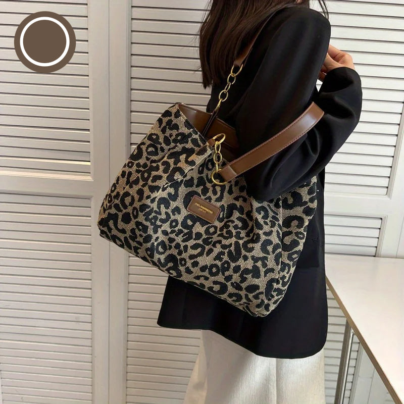 Olivia™ - Bolso de lona con detalles hechos a mano 