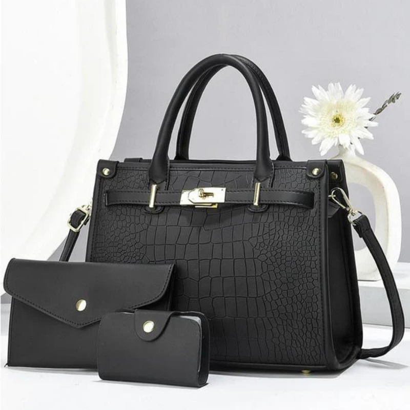 Scarlett™ - Conjunto de bolsos premium Allure Croco