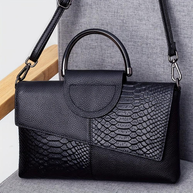 Grace™ Classic | Bolso de lujo con relieve de cocodrilo
