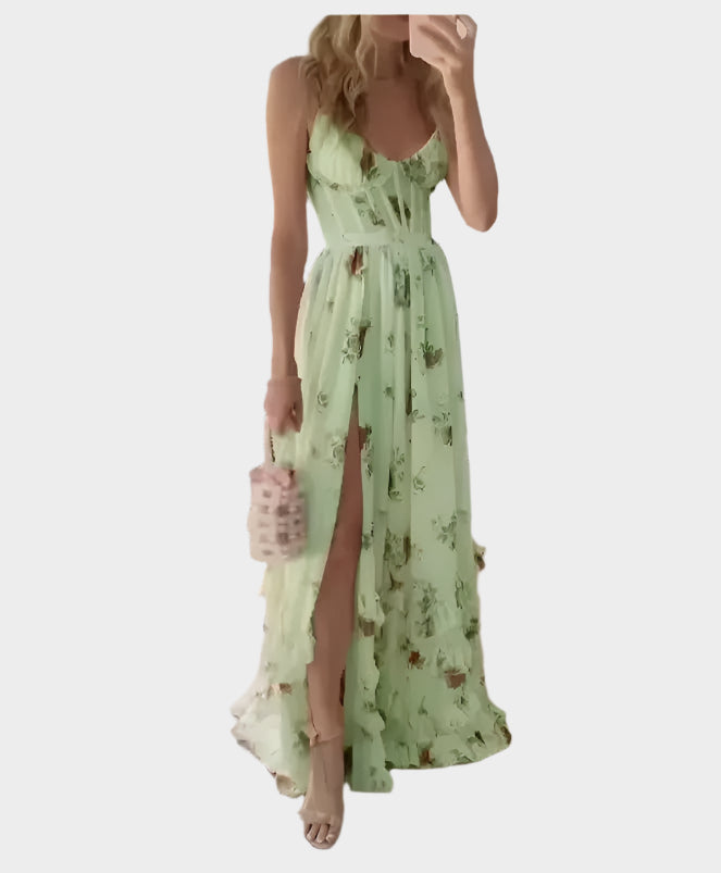 Vestido floral aireado