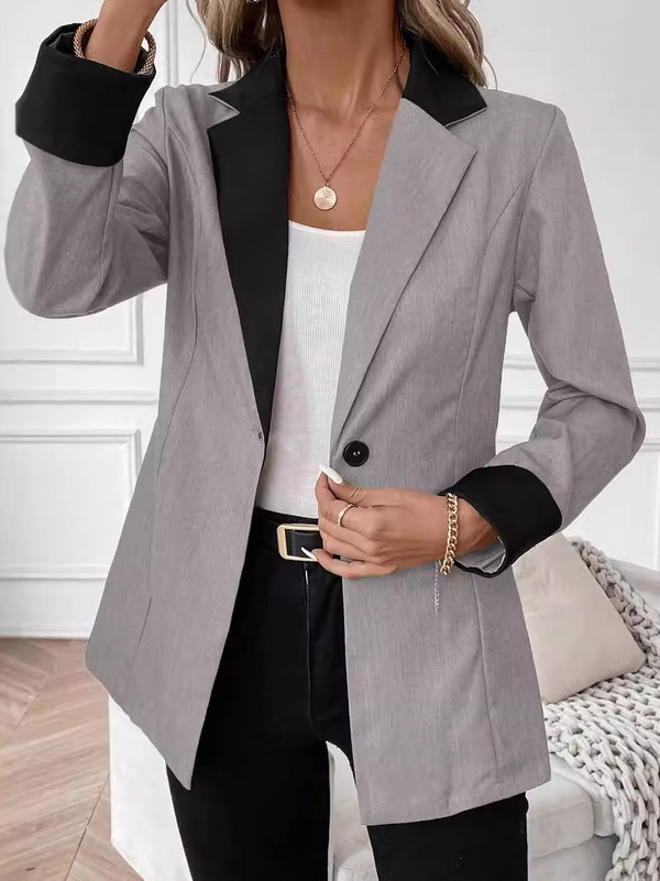 Zoe™ - Elegante blazer de manga larga