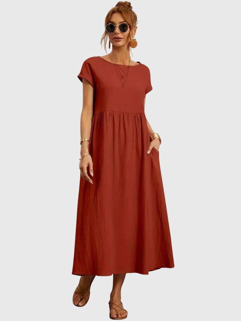 Giselle™ - Vestido informal con bolsillos