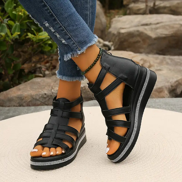 Ópalo | Elegantes sandalias de cuña