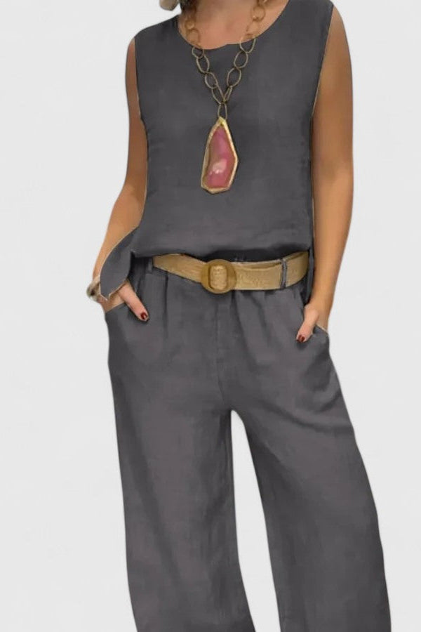 Lilah | Conjunto sofisticado de dos piezas