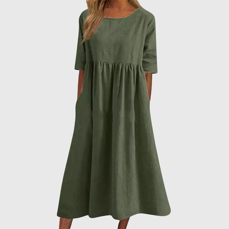 Haisley™ | Elegante vestido de manga corta