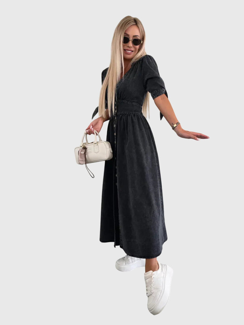 Sophia™ | Elegante vestido vaquero