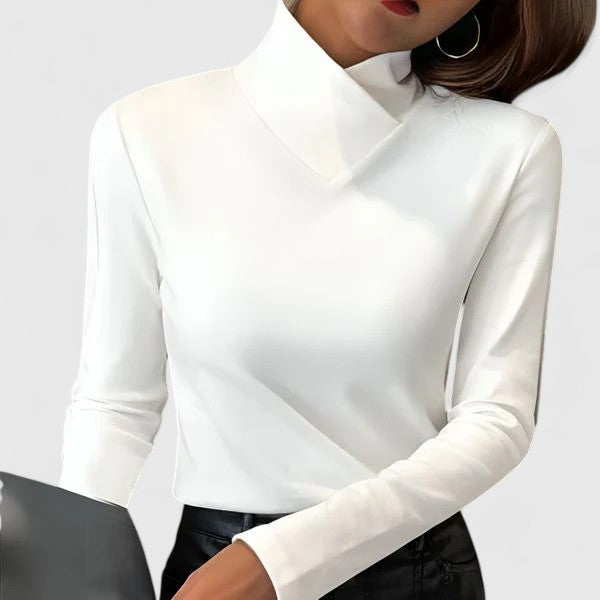 Yulienne | Elegante jersey de cuello alto