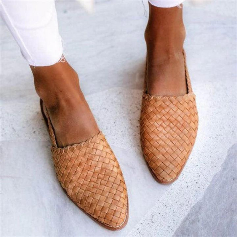 Romy | Sandalias clásicas de cuero hechas a mano 