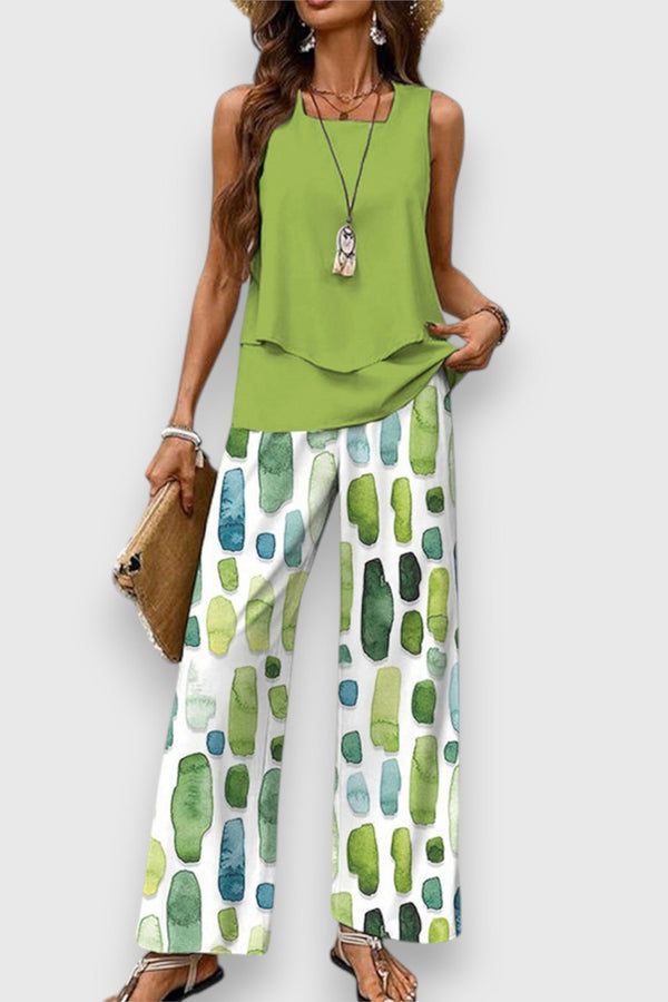 Conjunto de dos piezas con comodidad y estilo