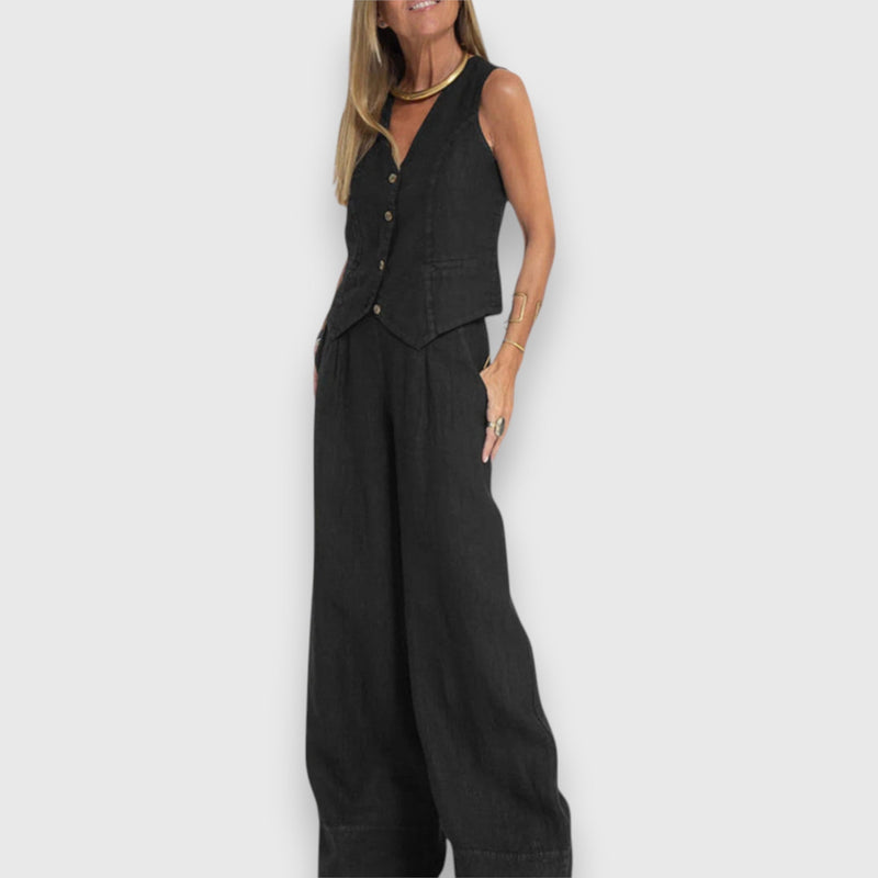 Conjunto de dos piezas para la ligereza del verano