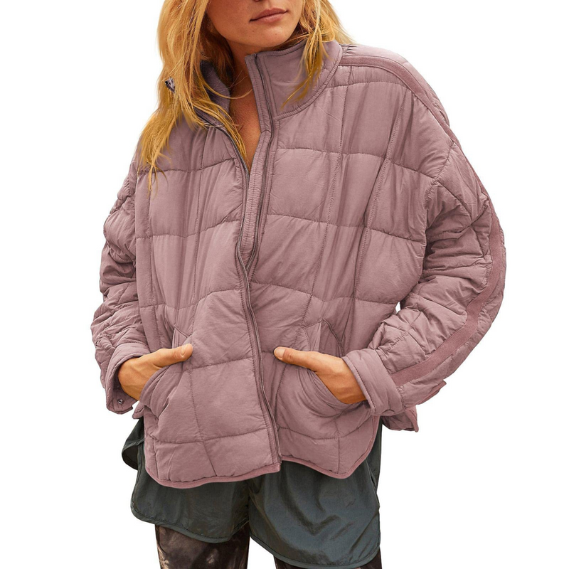 Amelia – Chaqueta acolchada ligera y compacta con cremallera