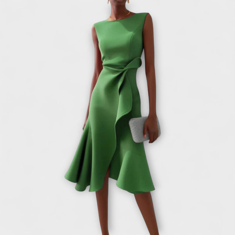 Darlene | Vestido midi sofisticado