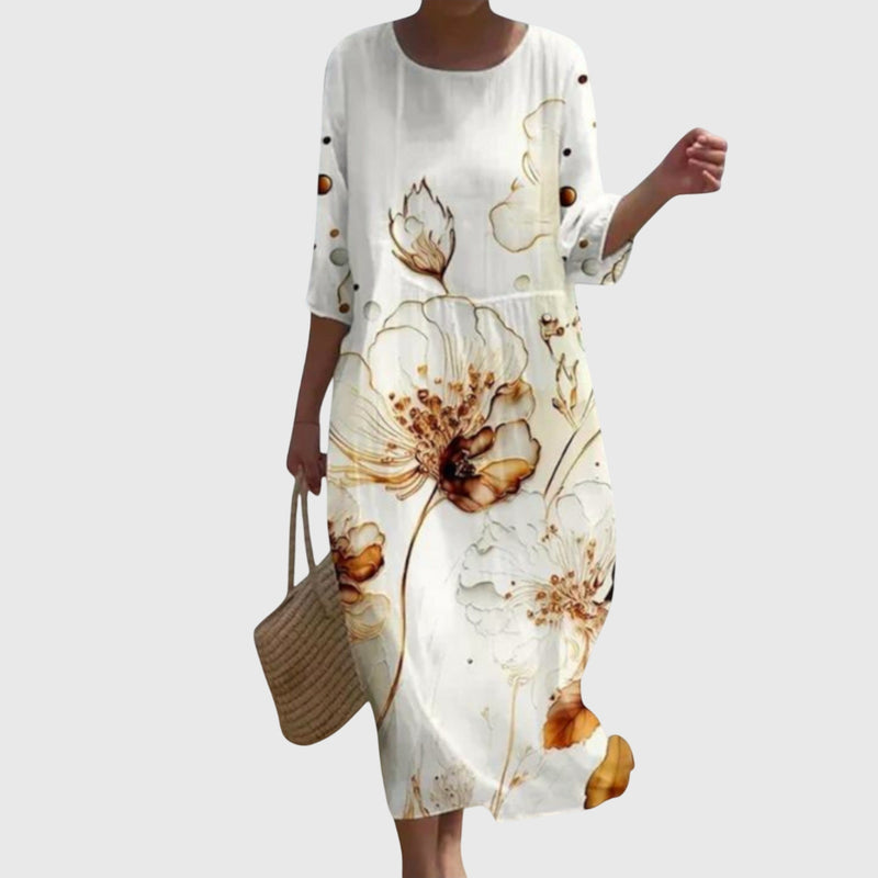Hayley™ | Elegante vestido largo floral