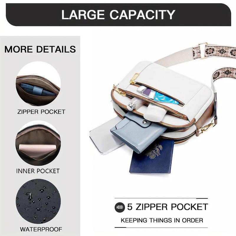 Bolso bandolera elegante Peyton™ Luxe Statement