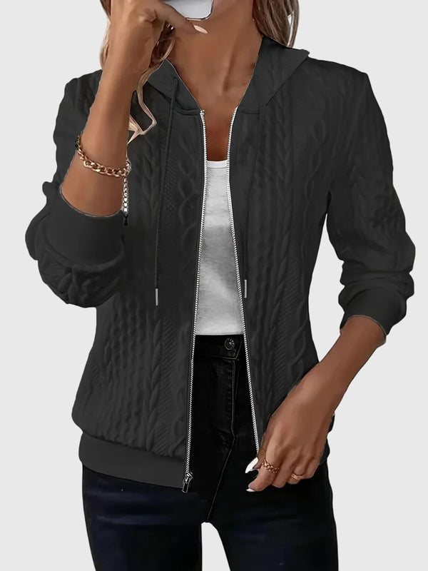 Lena™ - Sudadera con capucha y cremallera 