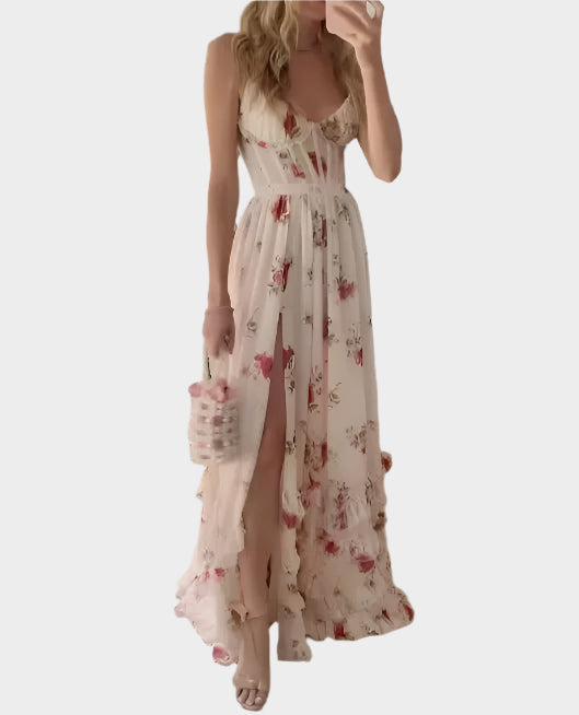 Vestido floral aireado