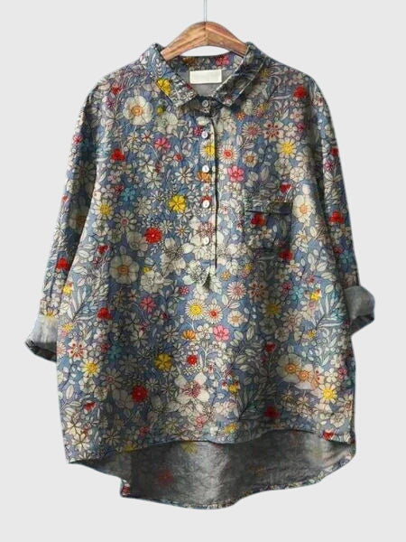 Valeria™ - Blusa con estampado floral