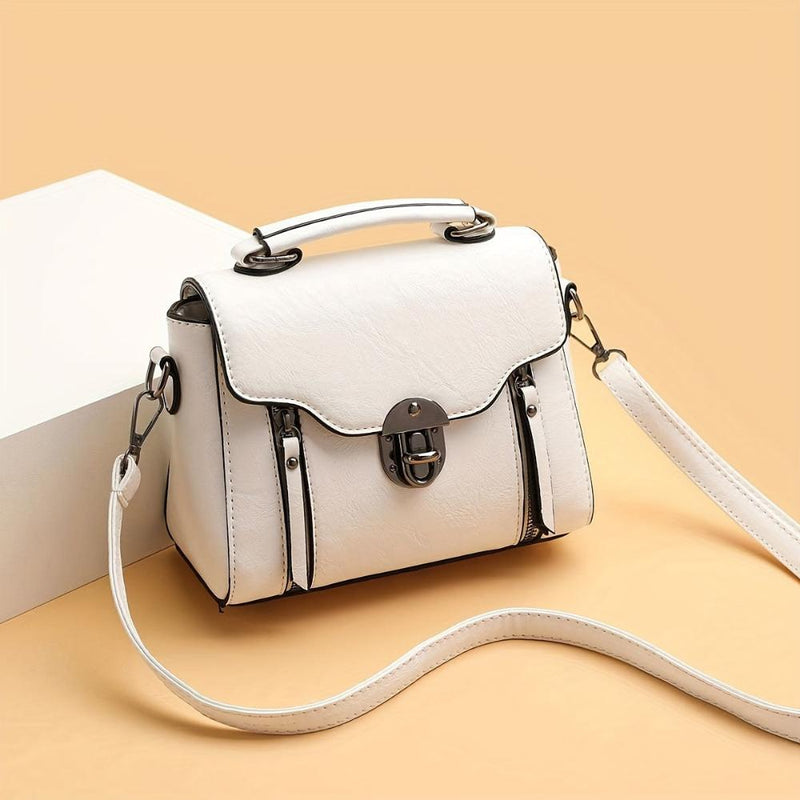 Zoe™ Elegancia atemporal | Bolso vintage con solapa