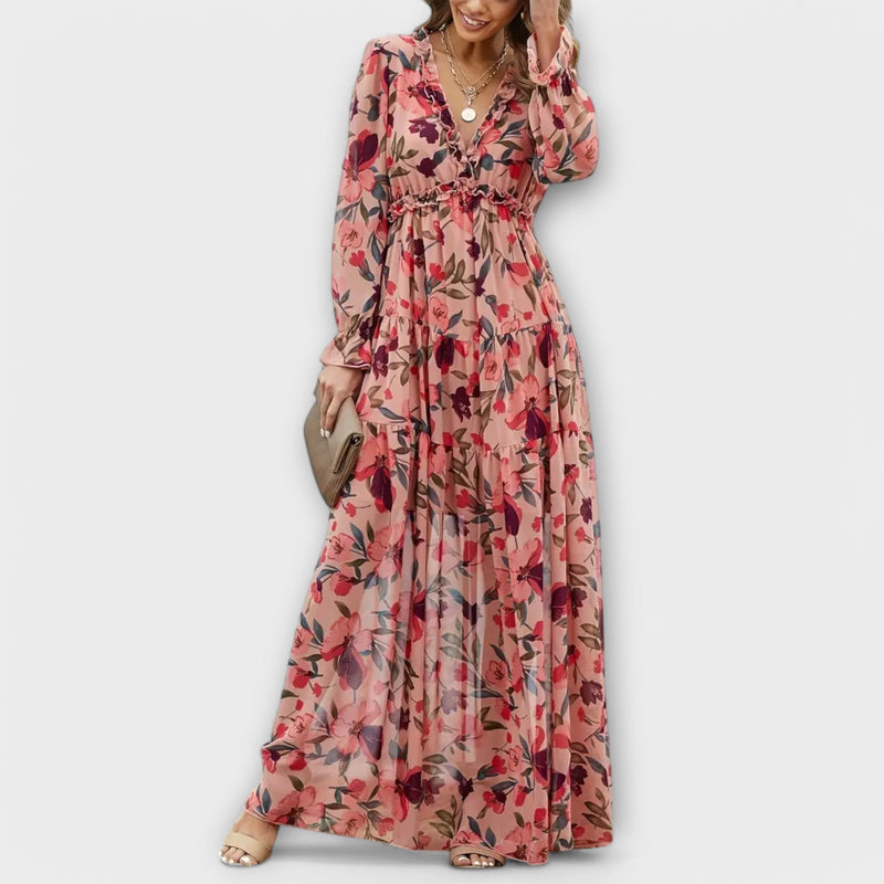 Ynah | Vestido largo elegante