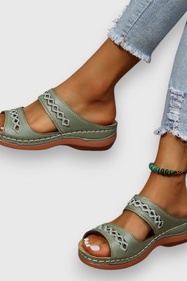 Sandalias con soporte ortopédico