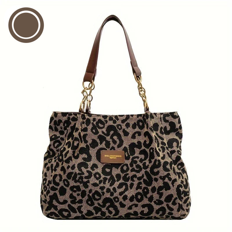 Olivia™ - Bolso de lona con detalles hechos a mano 