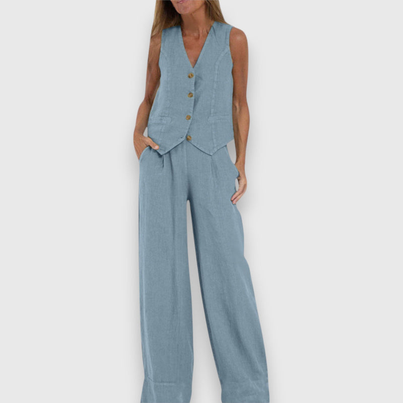 Conjunto de dos piezas para la ligereza del verano
