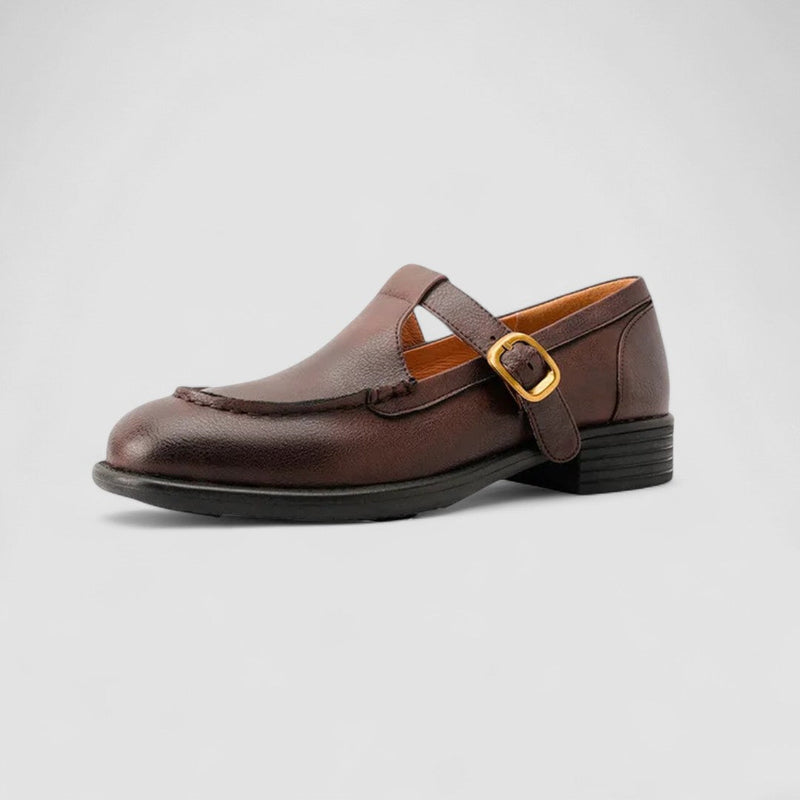 Zhelynne | Zapatos Mary Jane ortopédicos de punta cuadrada