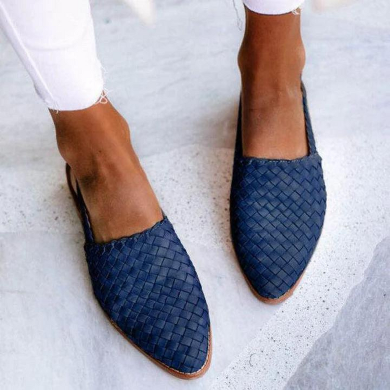 Romy | Sandalias clásicas de cuero hechas a mano 