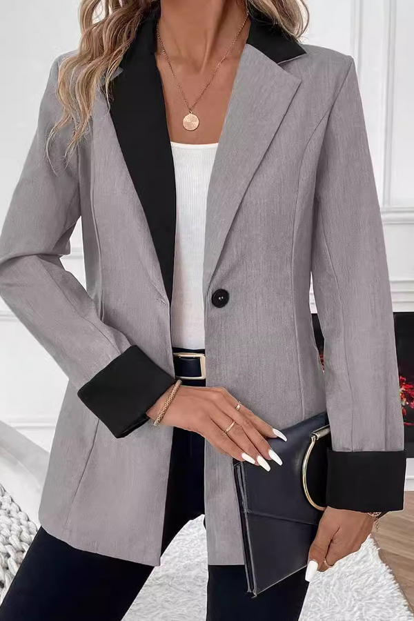 Zoe™ - Elegante blazer de manga larga