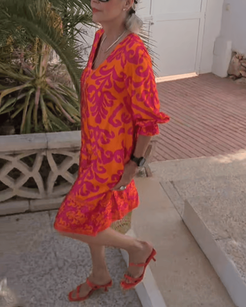 Luna - Elegante vestido floral 