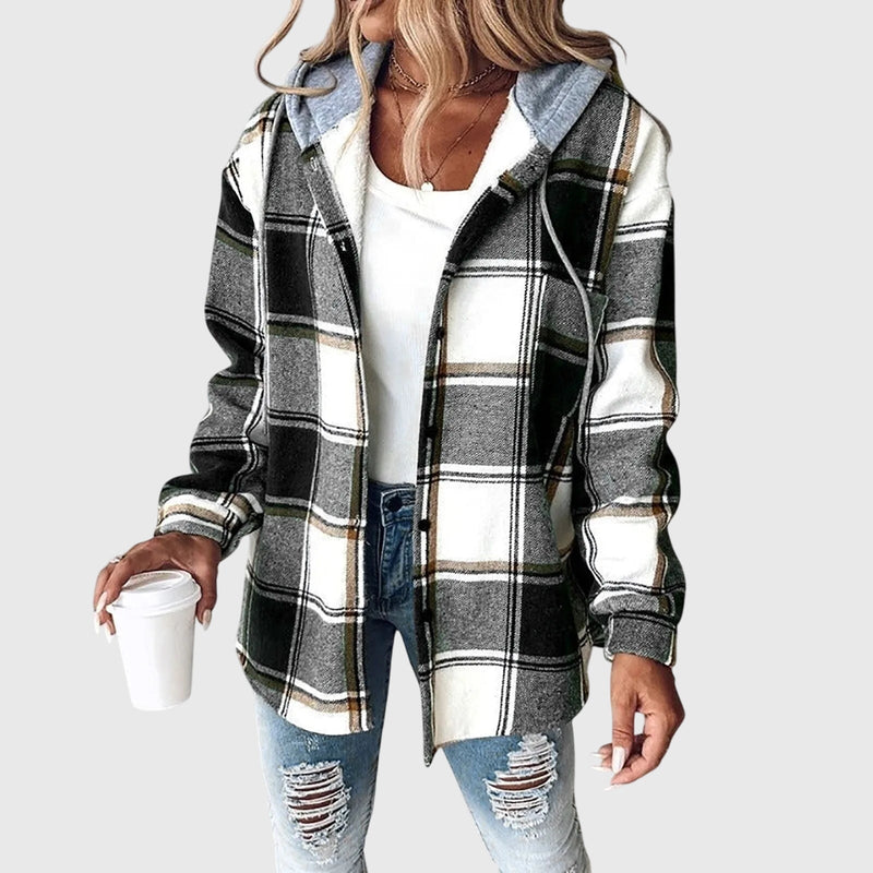 Martina™ | Chaqueta de malla con botones para mujer