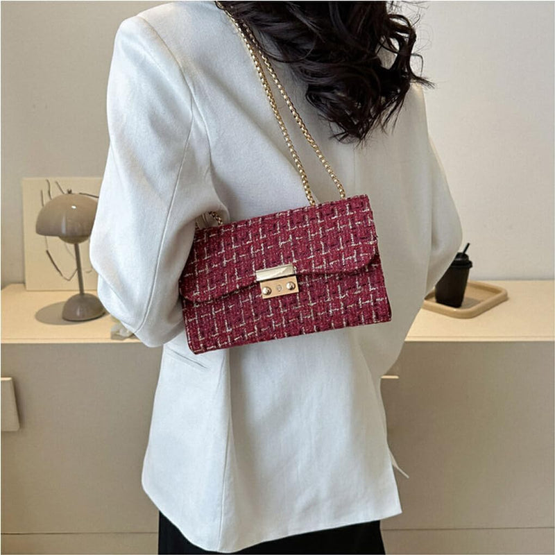 Addison™ - Bolso de cuadros de lujo
