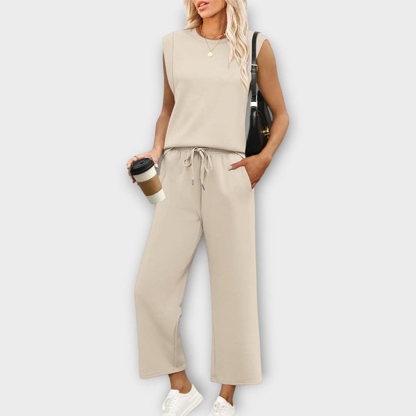 Conjunto de mujer: suave, elegante y con estilo.